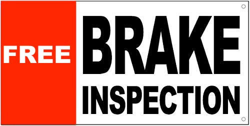 free brake inspection
